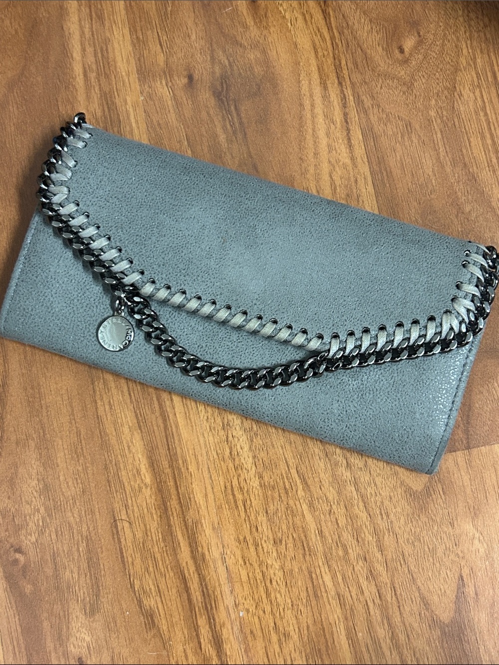 Authentic Stella McCartney Falabella Flap Continental Wallet